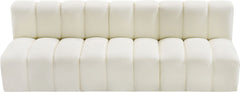 Arc - Faux Leather 3 Seats Modular Sofa