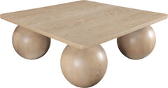 Fitch - Oak Veneer Coffee Table - 4 Legs
