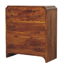 Newton - 3 Drawer Chest - Brown