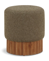 Veranda - Ottoman / Stool With Brown Base