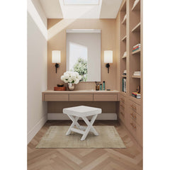 Abigail - Accent Bench With Piped Cushion