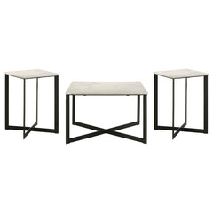 Tobin - Marble Top Coffee And End Table Set