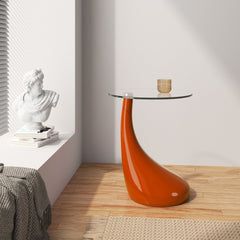 Lava - Accent Table With Curved Base