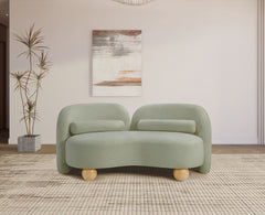 Daphne - Chenille Loveseat