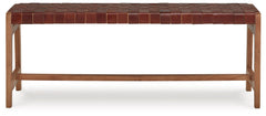 Lemmund - Natural / Brown - Accent Bench