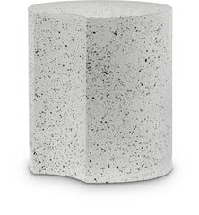 Dimple - End Table - Terazzo Finish