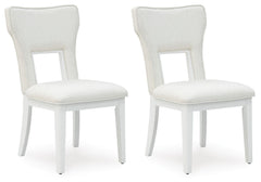 Chalanna - Dining Upholstered Side Chair (Set of 2) - White