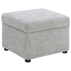 Winter - Upholstered Hydraulic Lift Top Storage Ottoman