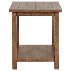 Payne - Wood End Table with Shelf