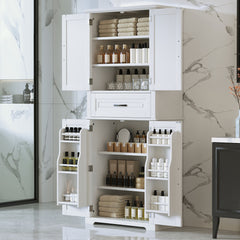 Bathroom Storage Cabinet With Drawer And Adjustable Shelf