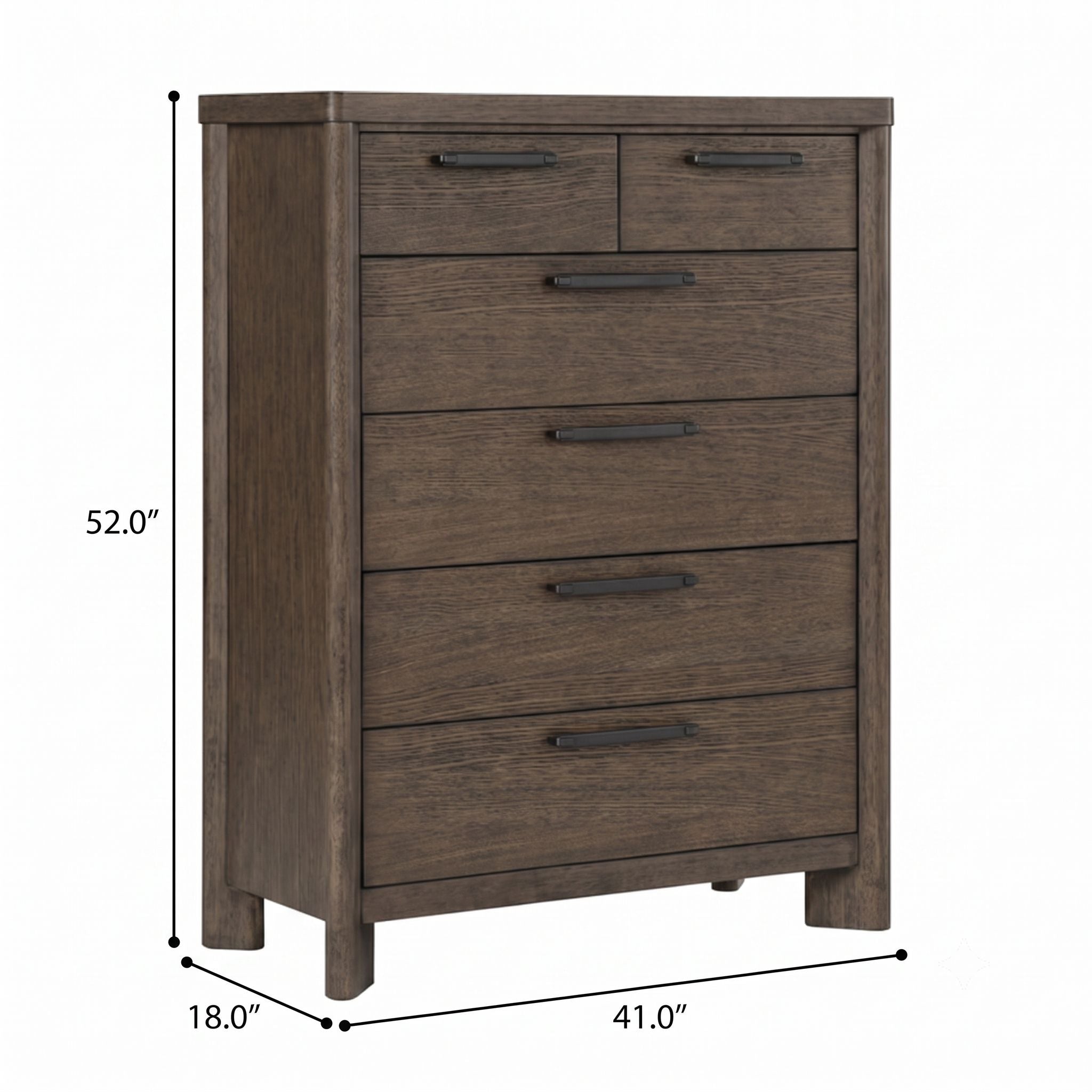 6 Drawer Chest With Top Drawers