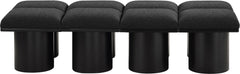 Pavilion - 8 Piece Modular Bench With Black Base