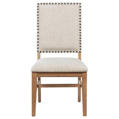 Middleton - Upholstered Dining Side Chair Beige (Set of 2) - Natural