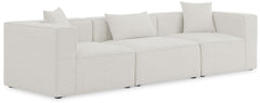 Cube - Linen Modular 3 Seat Sofa