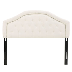 Kaarina - Contemporary Tufted Fabric Headboard