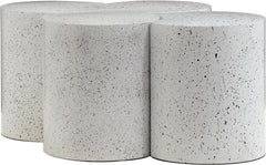Dimple - 4 Piece Modular Coffee Table - Terazzo Finish
