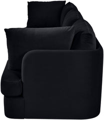 Hammond - Velvet Performance Fabric Upholstered 3 Piece Sofa