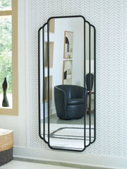 Antigone - Black - Floor Mirror