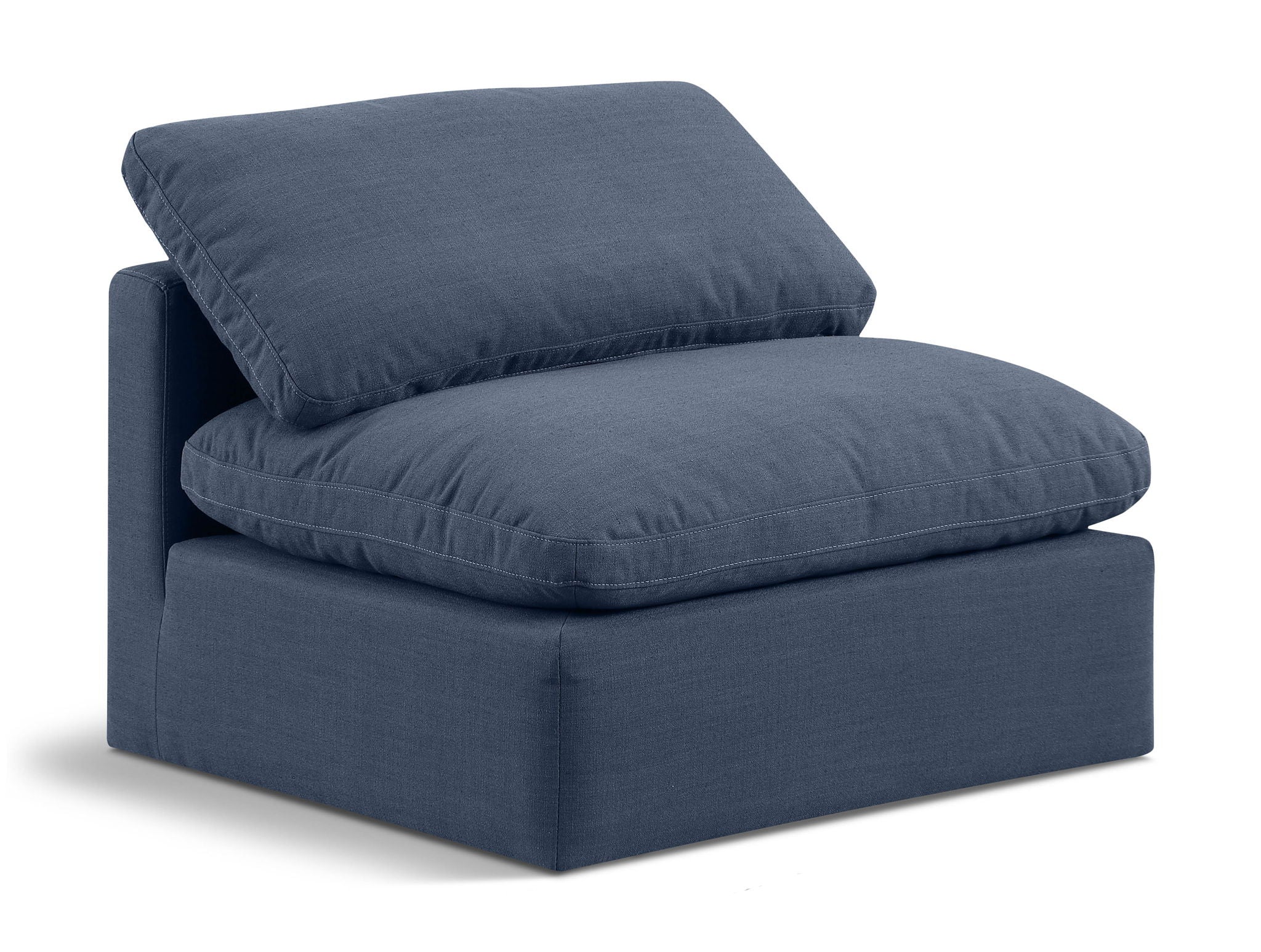 Indulge - Linen Armless Chair
