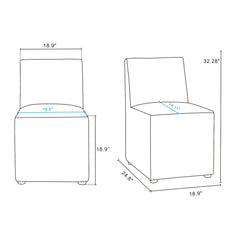 Anna - Square Dining Chair