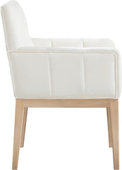 Adrian - Dining Arm Chair (Set of 2) - Light Brown Legs