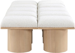 Pavilion - 10 Piece Modular Bench With Natural Base