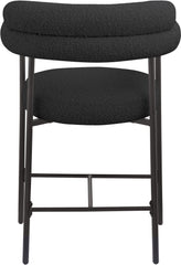 Blake - Counter Stool With Black Base (Set of 2)