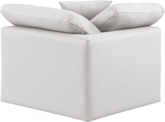 Indulge - Faux Leather Corner Chair