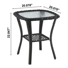 Fruttuo - 3 Piece Outdoor Patio Set