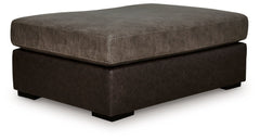 Castille Way - Oversized Accent Ottoman - Fossil