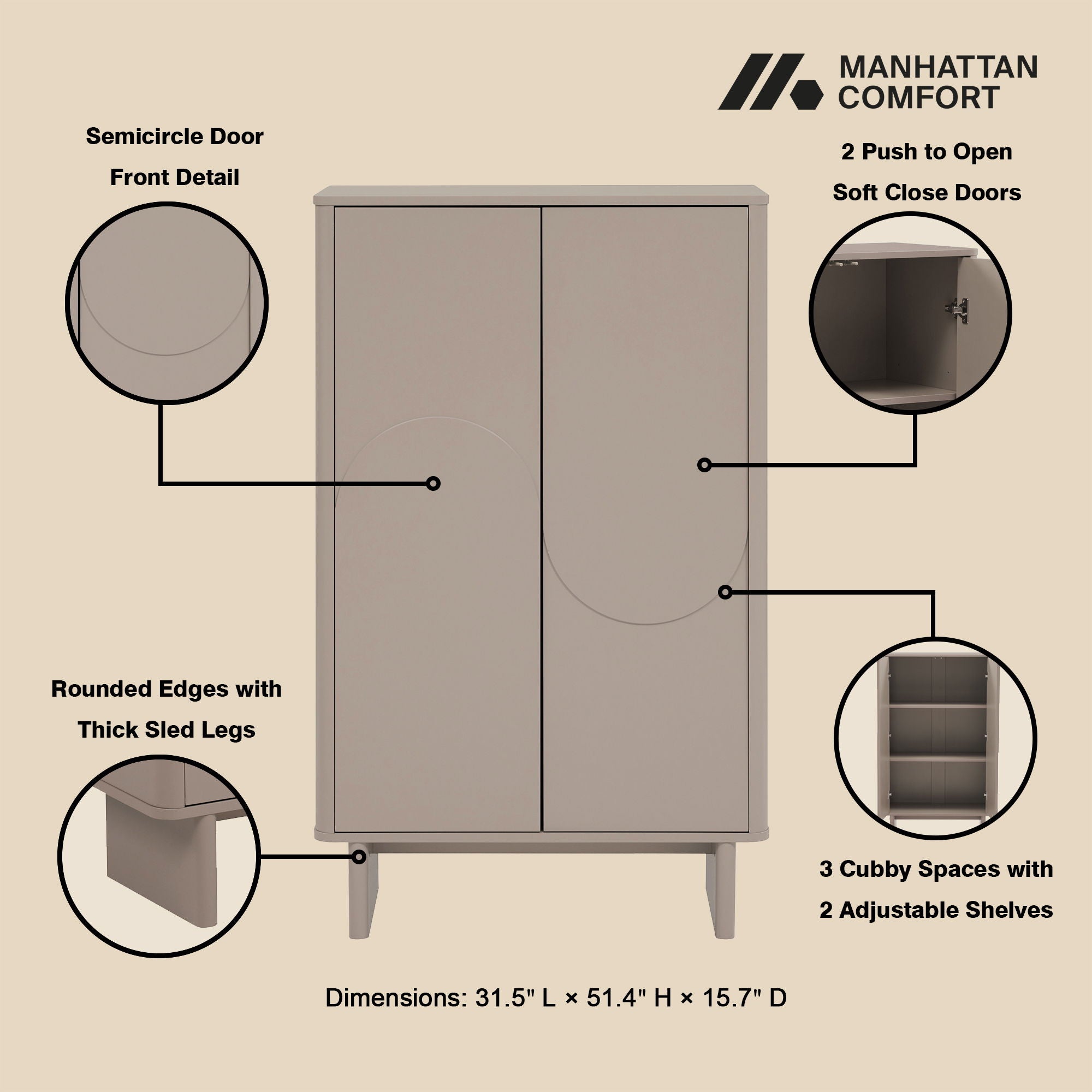 Ella - Accent Cabinet