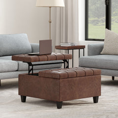Harrison - Large Coffee Table Storage Ottoman
