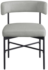 Rivage - Durable Dining Chair With Black Frame (Set of 2)