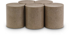 Dimple - 5 Piece Modular Coffee Table - Terazzo Finish
