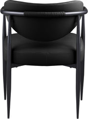Virella - faux Leather Upholstered Dining Chair (Set of 2) - Black Base