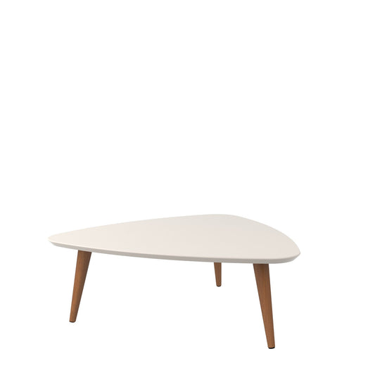 Utopia - Triangle Coffee Table - Off White