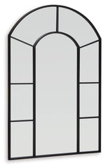 Evengton - Black - Accent Mirror