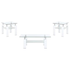 Dyer - Rectangular Coffee Table Set