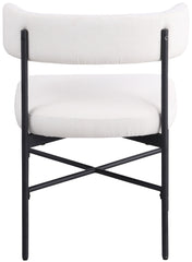 Rivage - Durable Dining Chair With Black Frame (Set of 2)