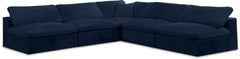 Cozy - 5 Piece Modular Corner Armless Sectional
