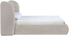 Elowen - Chenille Fabric Upholstered Bed