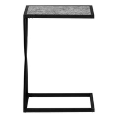 Accent Table C - Shaped, Modern - Gray