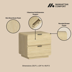 Chrystie - Modern Nightstand