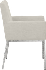 Reeves - Dining Chair With Silver Legs (Set of 2)