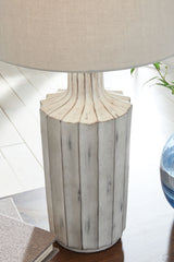 Imre - Distressed Brown - Poly Table Lamp
