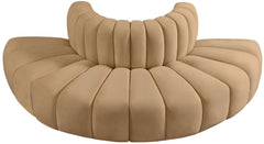 Arc - Velvet 4 Piece Modular Sofa