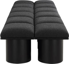 Pavilion - 12 Piece Modular Bench With Black Base
