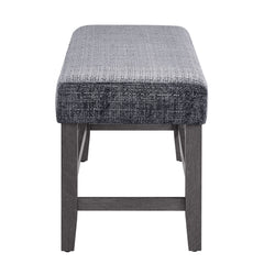 D8030DT - Dining Table Bench - Black / Brown