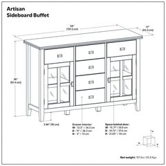 Artisan - Handcrafted Sideboard Buffet