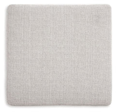 Koralynn - Oversized Accent Ottoman - Stone